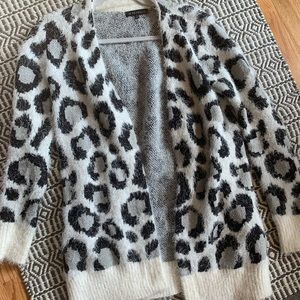 Love Ellie Leopard cardigan.